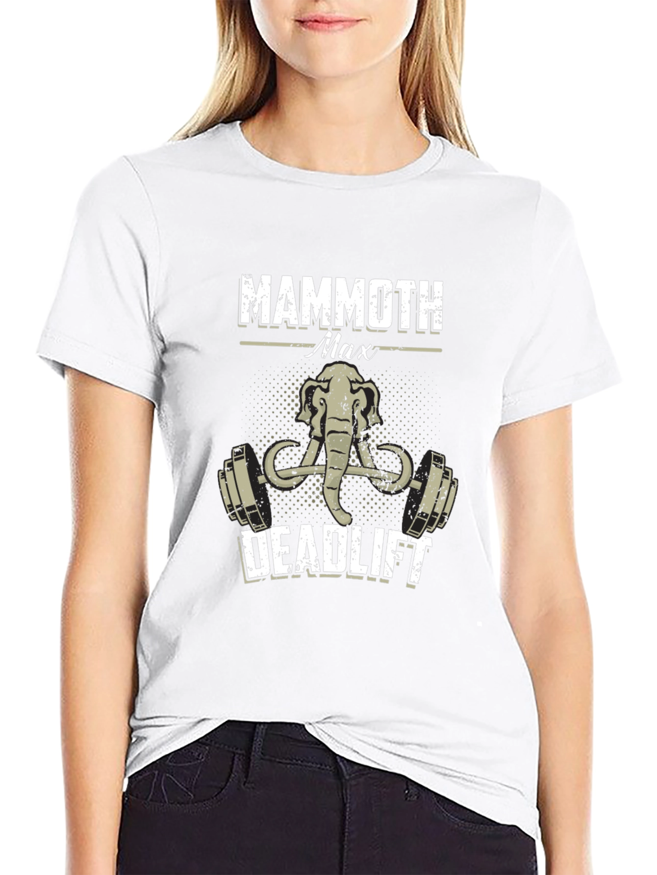 Mammoth Max Deadlift T-Shirt - Weightlifting Tee