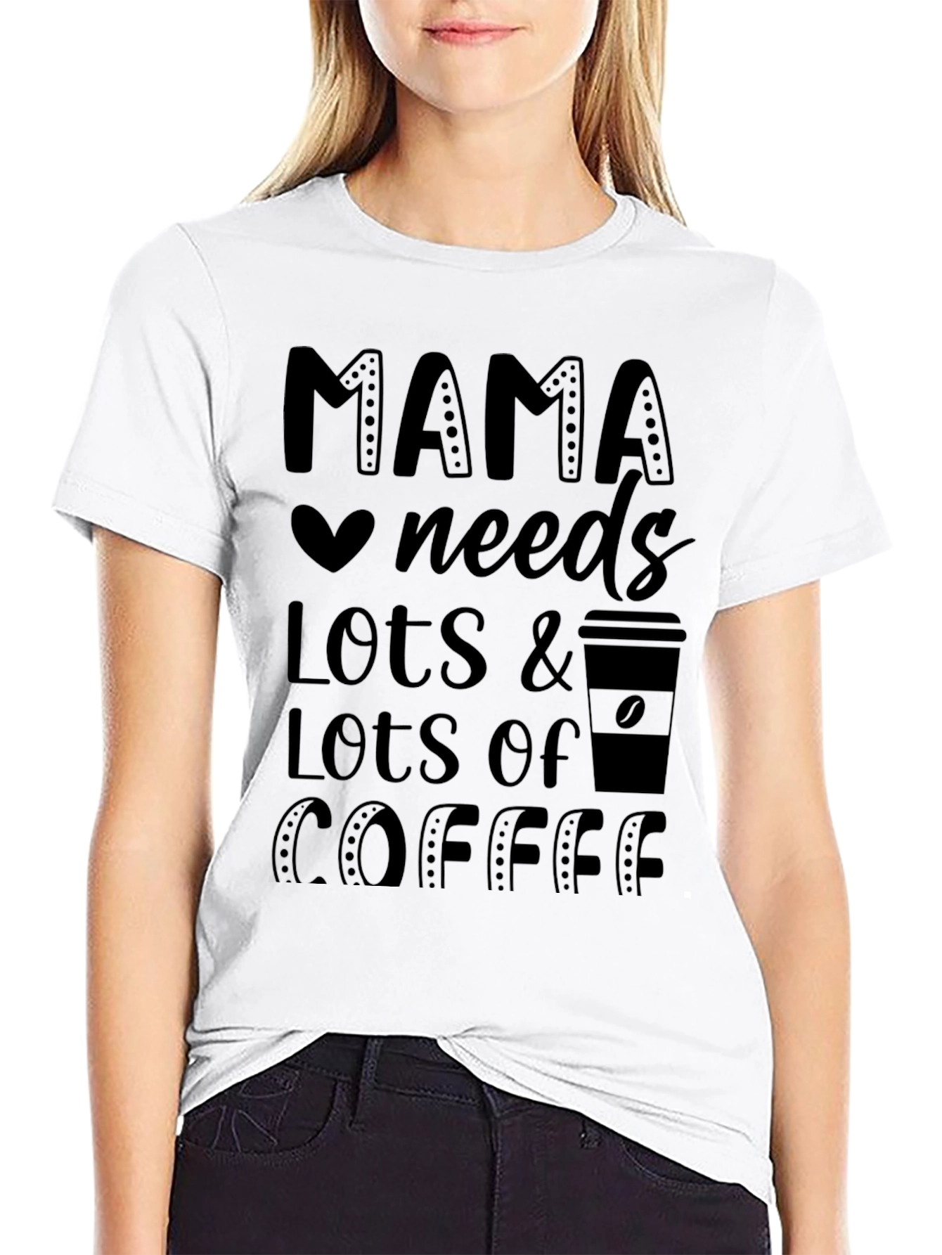 Mama Needs Coffee Graphic Tee