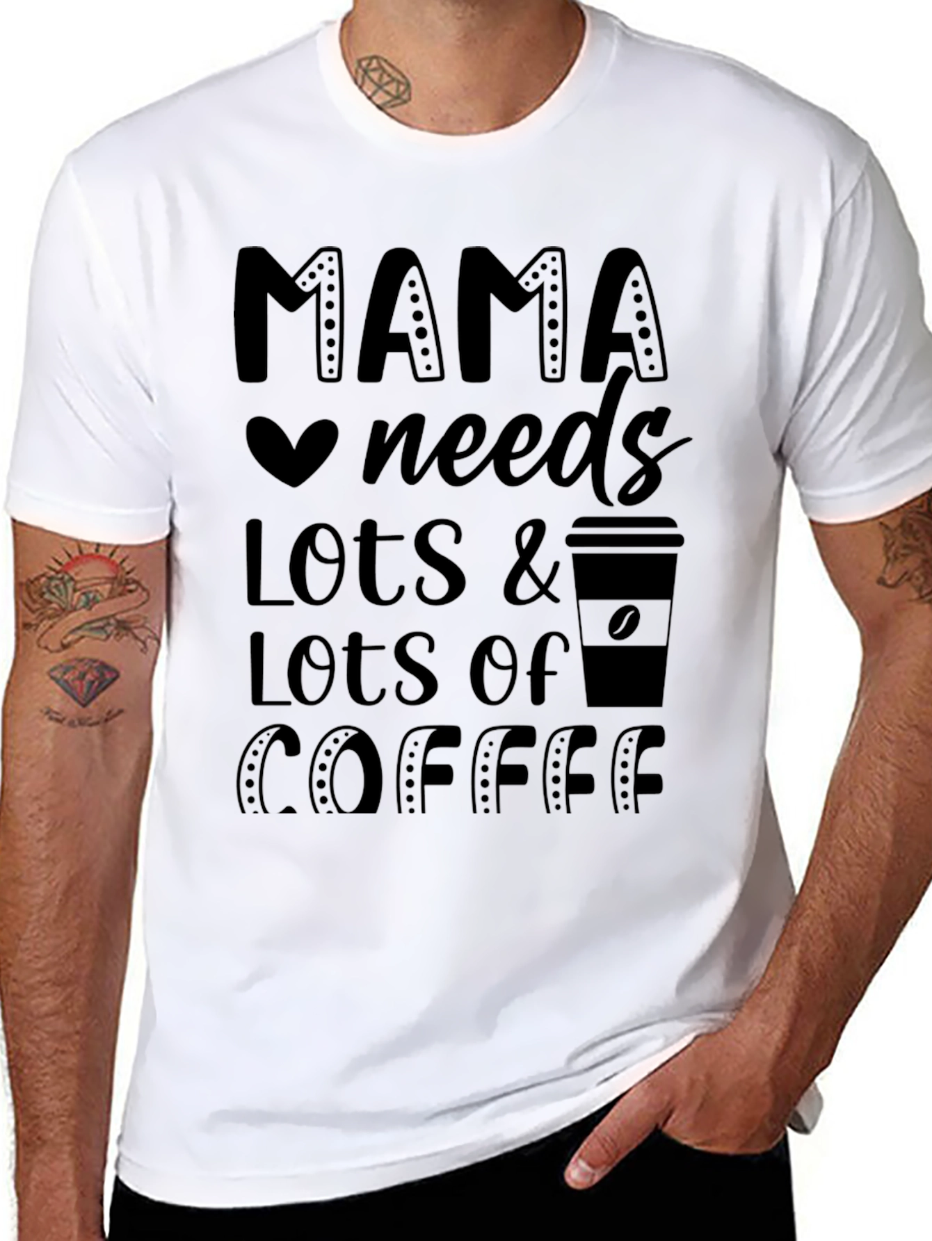 Mama Needs Coffee Graphic Tee