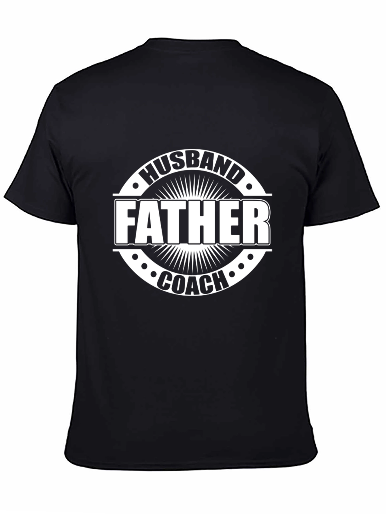 Husband Father Coach Graphic Tee