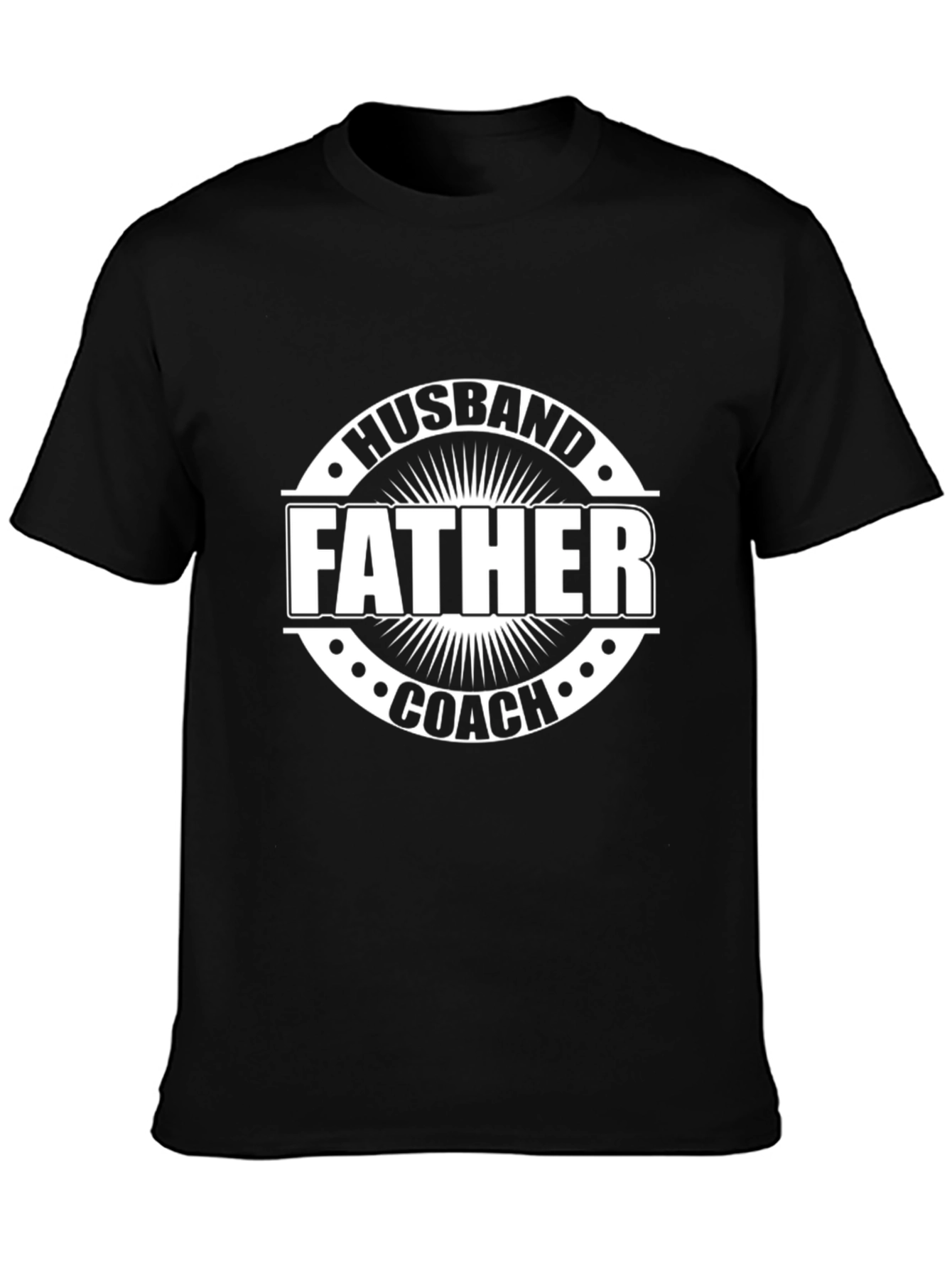 Husband Father Coach Graphic Tee