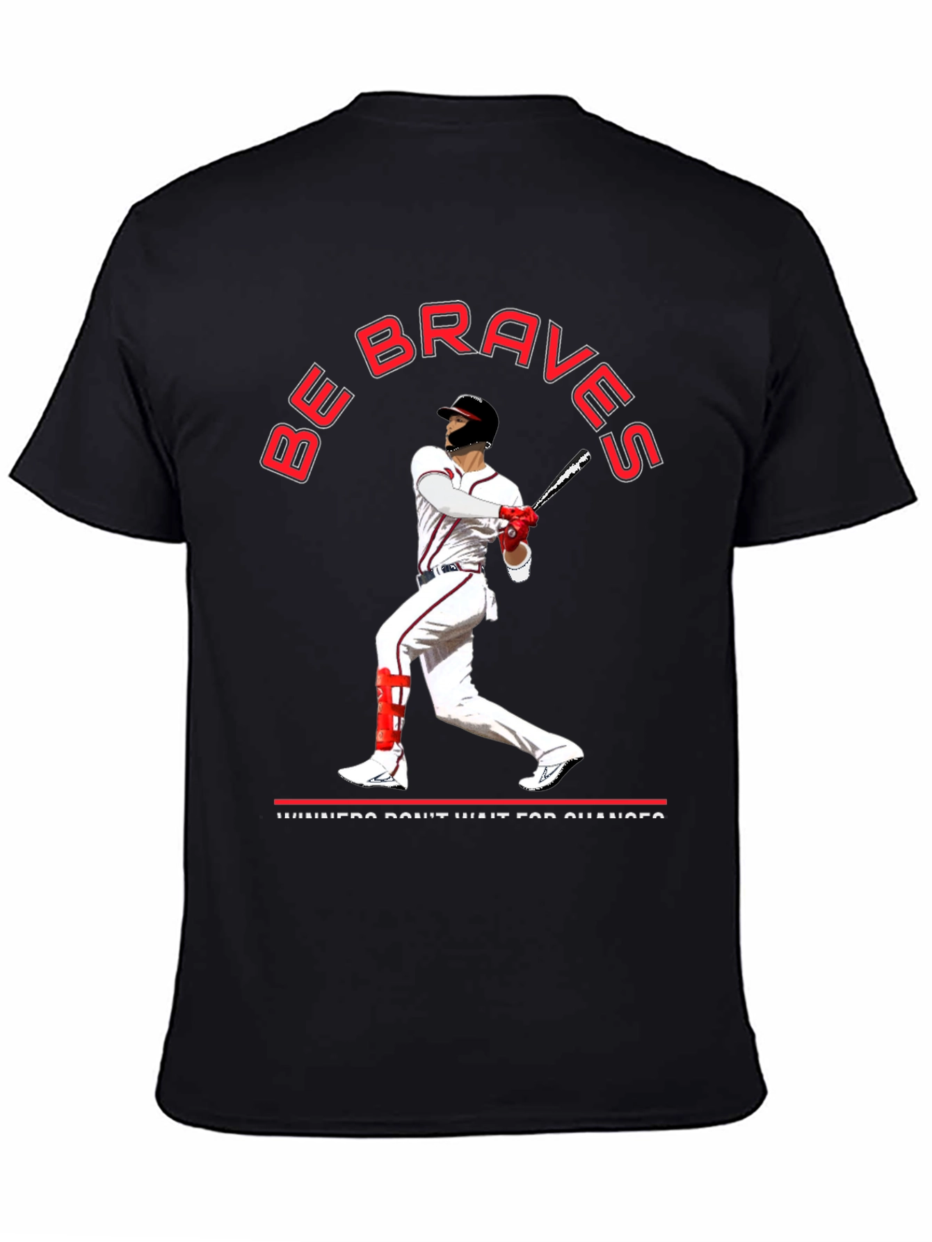 Be Braves T-Shirt - Baseball Fan Apparel