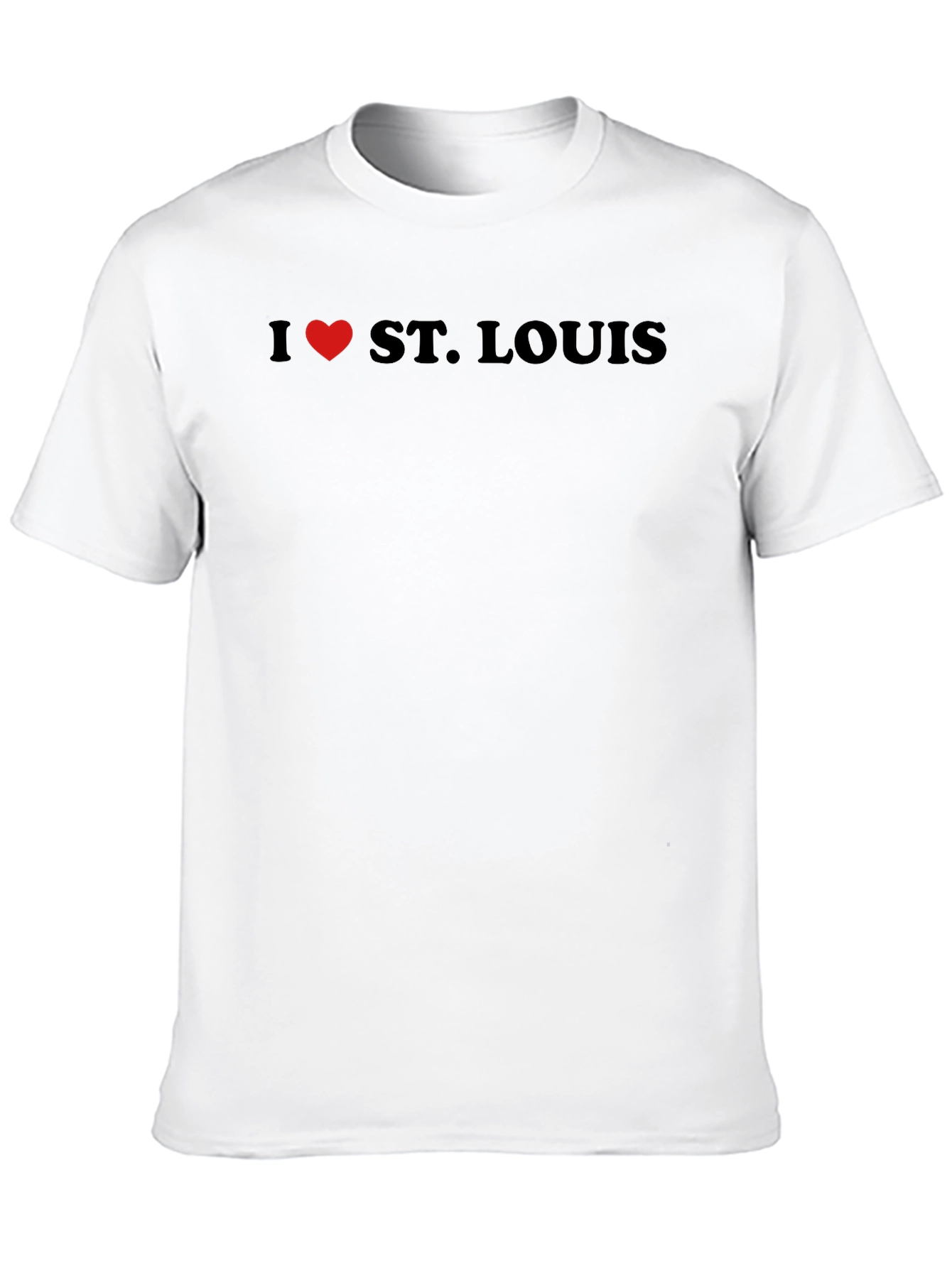 I Heart St. Louis Black T-Shirt