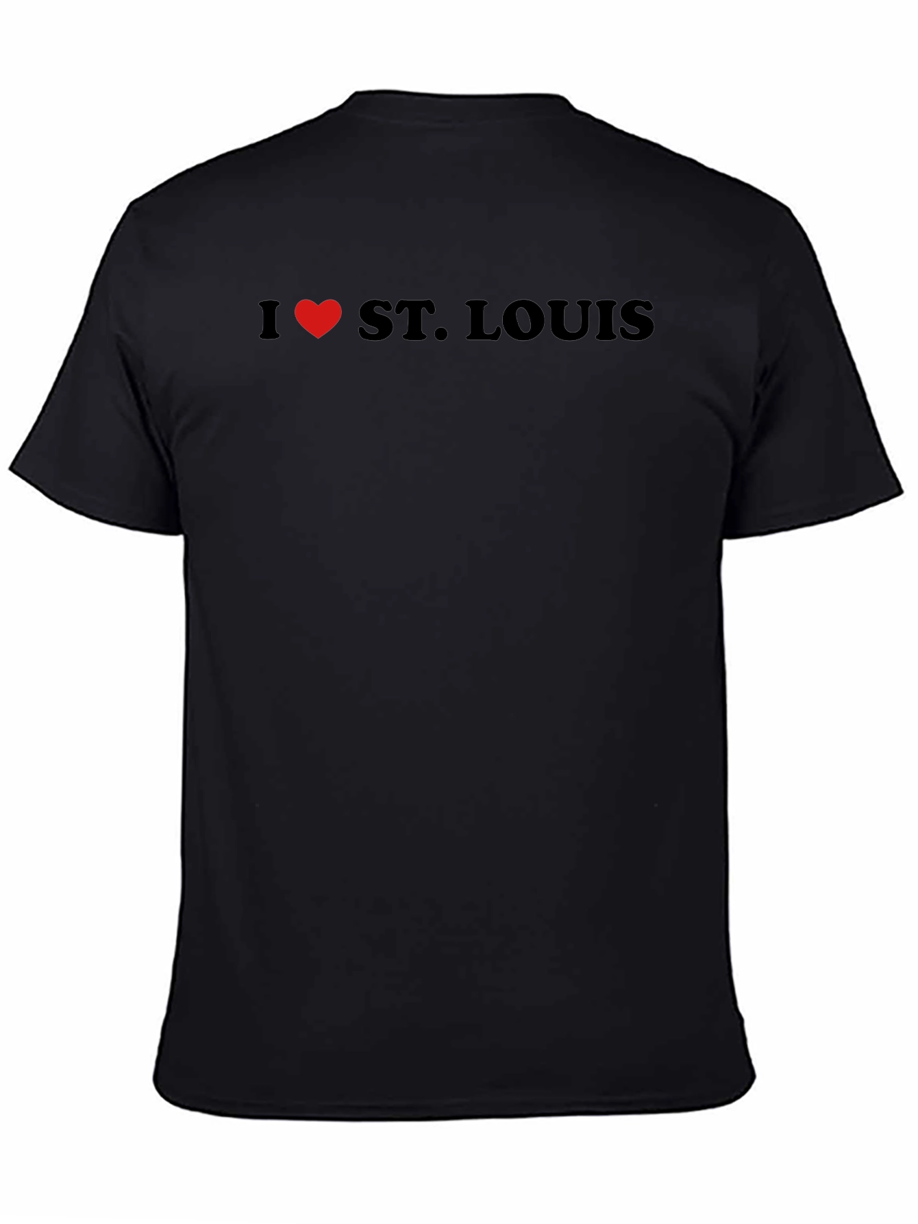 I Heart St. Louis Black T-Shirt