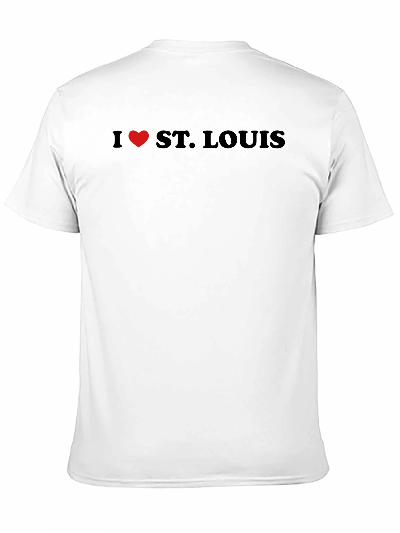 I Heart St. Louis Black T-Shirt