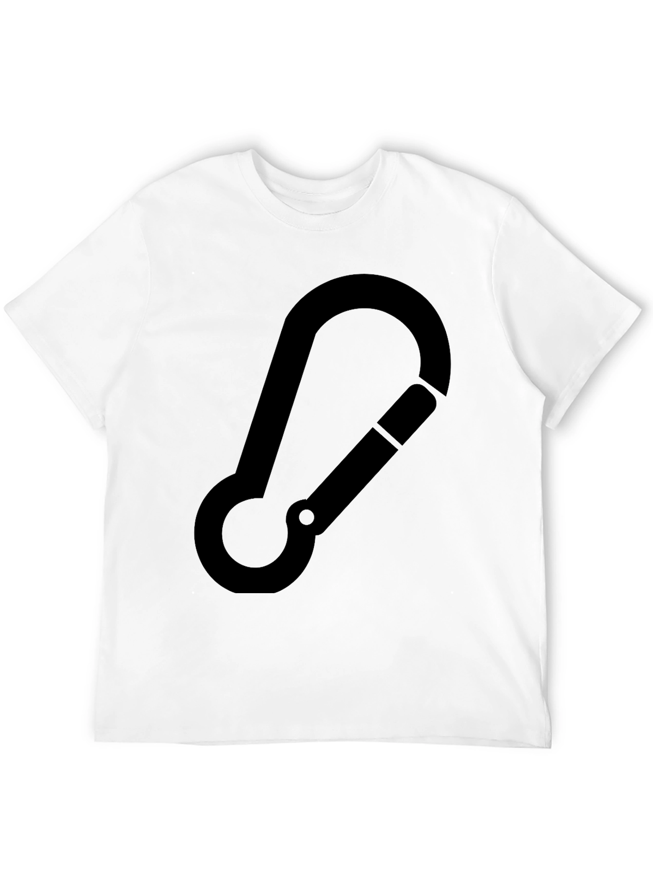 Carabiner Graphic Black T-Shirt