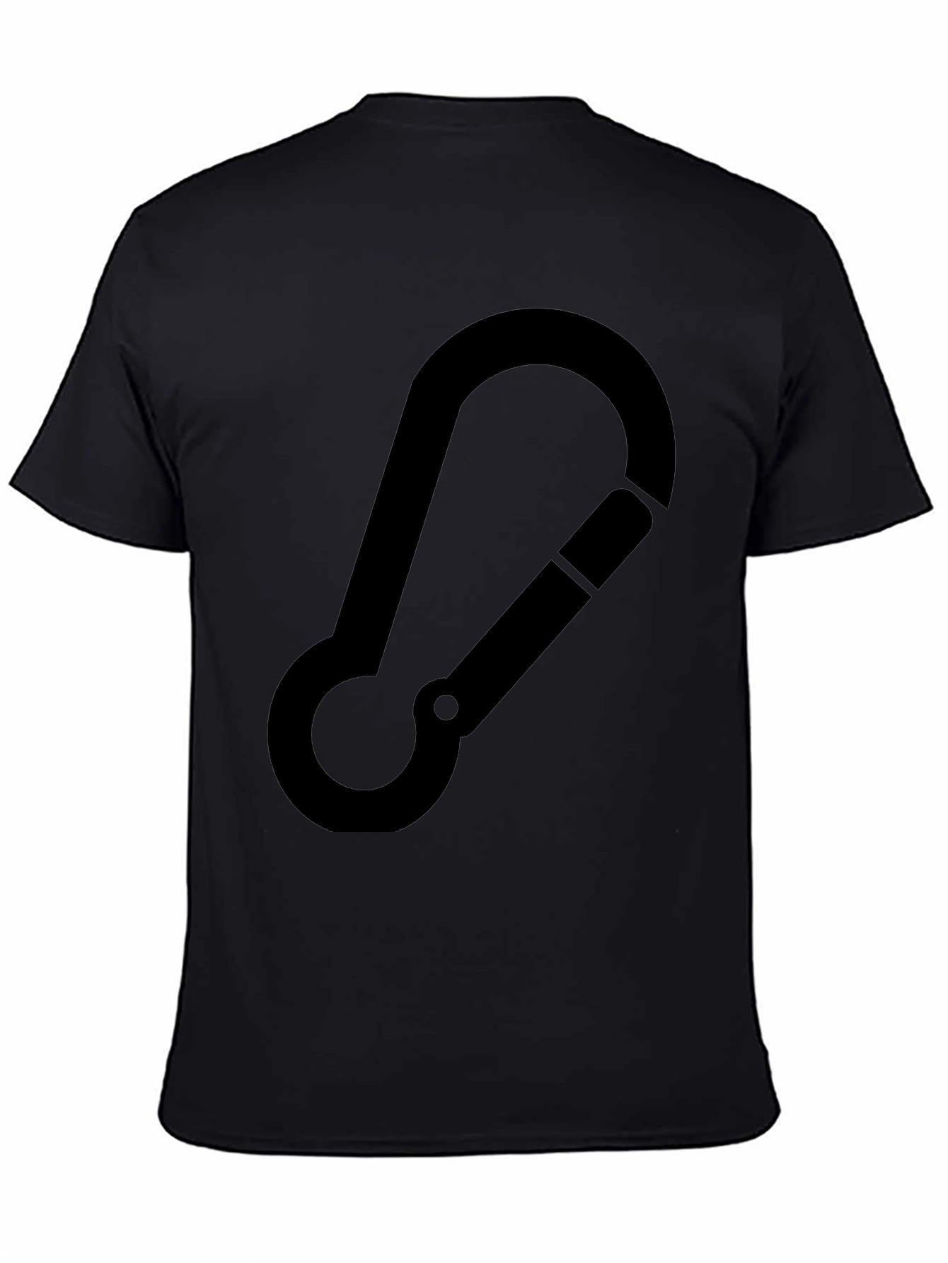 Carabiner Graphic Black T-Shirt