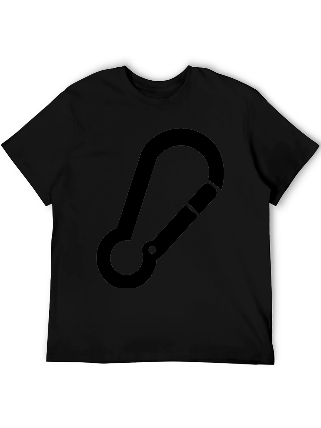 Carabiner Graphic Black T-Shirt