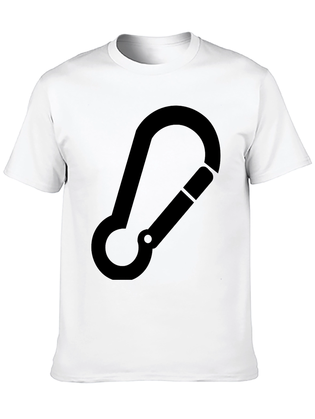 Carabiner Graphic Black T-Shirt