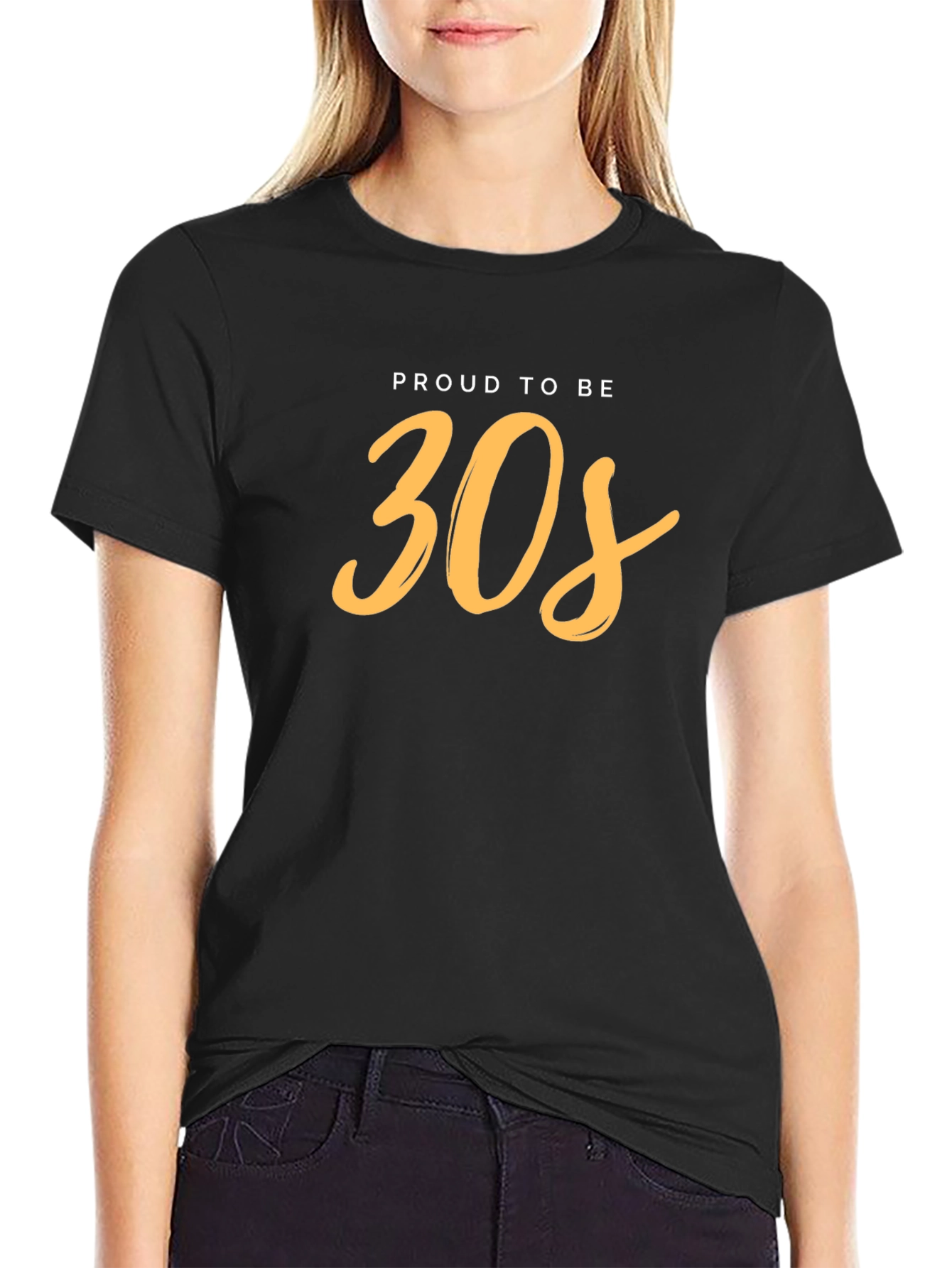 Proud to be 30s T-Shirt - Black