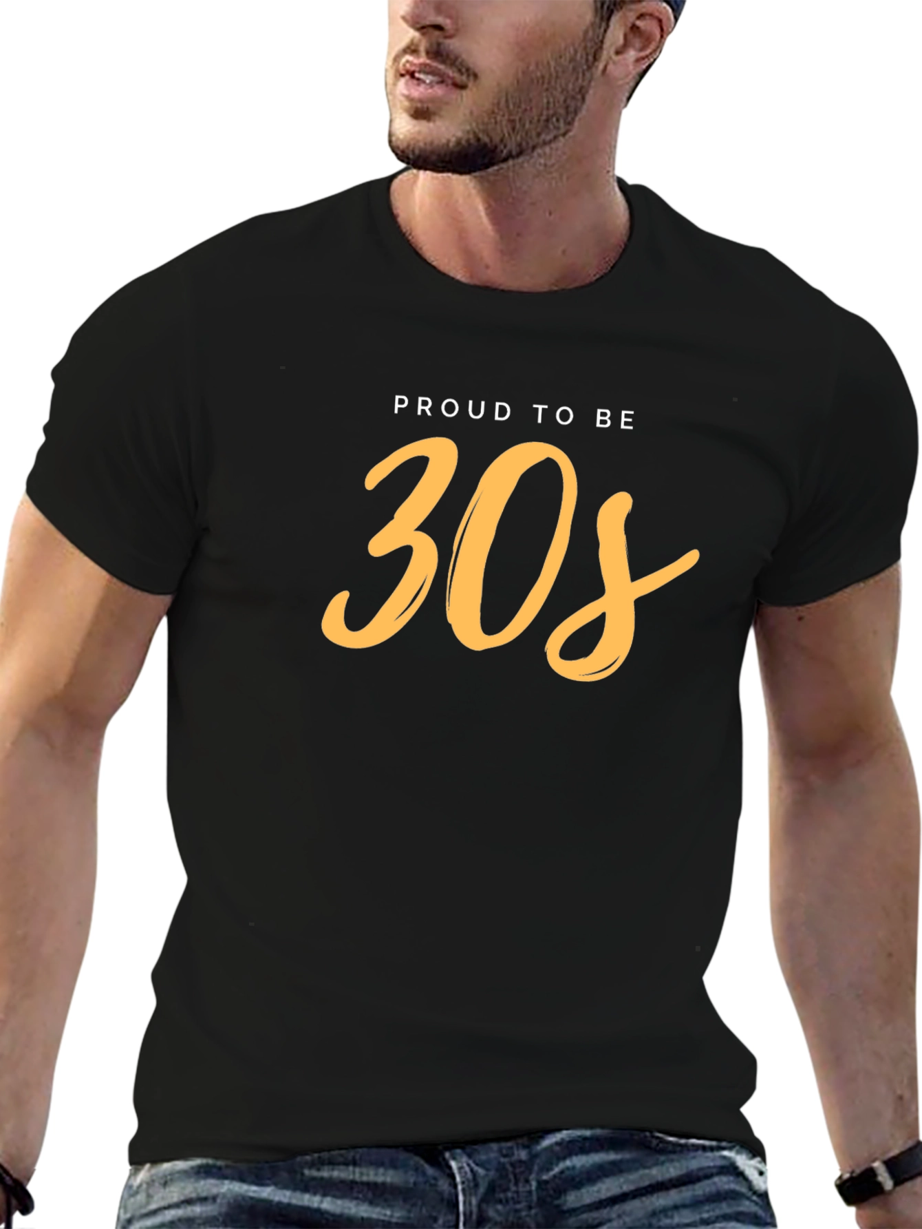 Proud to be 30s T-Shirt - Black