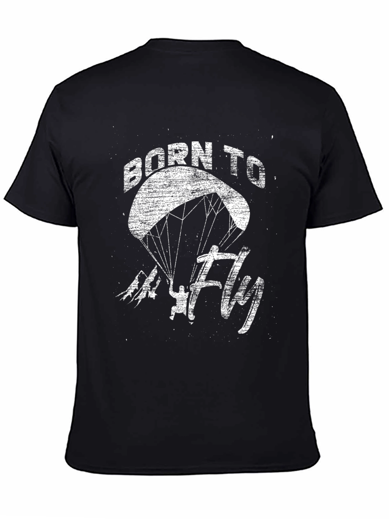 Born to Fly Paragliding T-Shirt