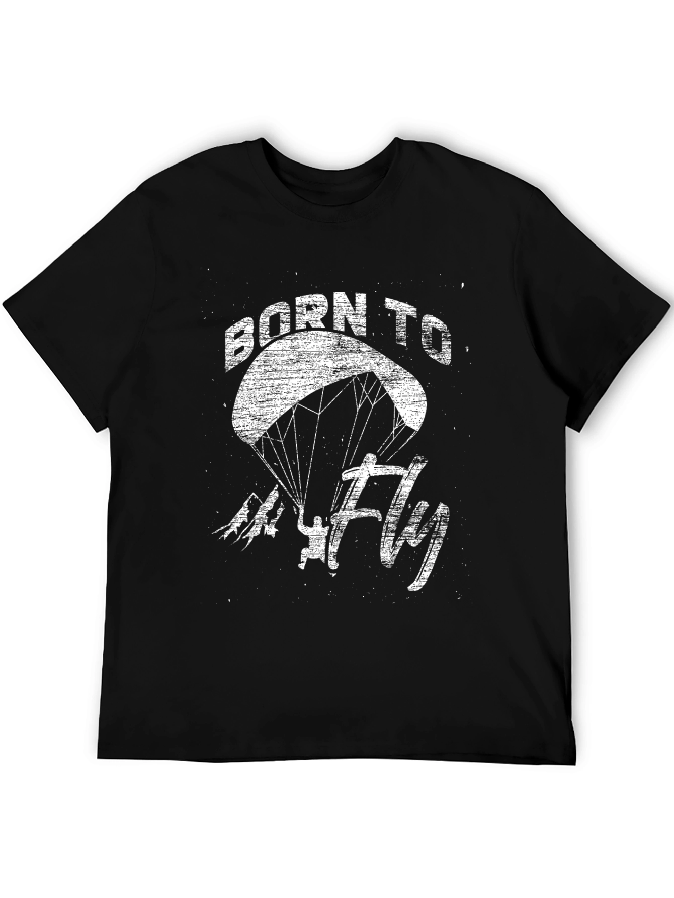 Born to Fly Paragliding T-Shirt