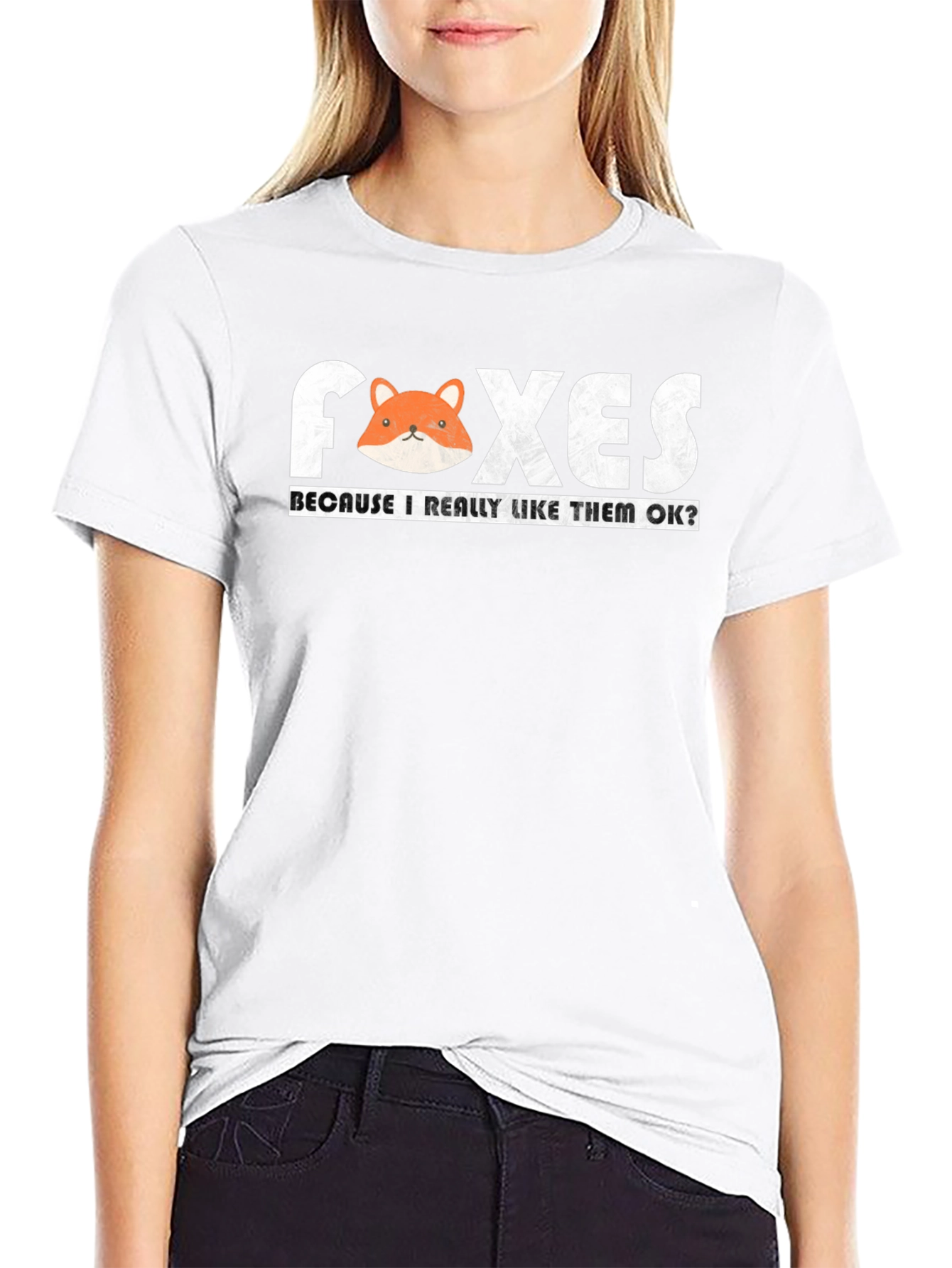 Foxes T-Shirt: Because I Really Like Them!