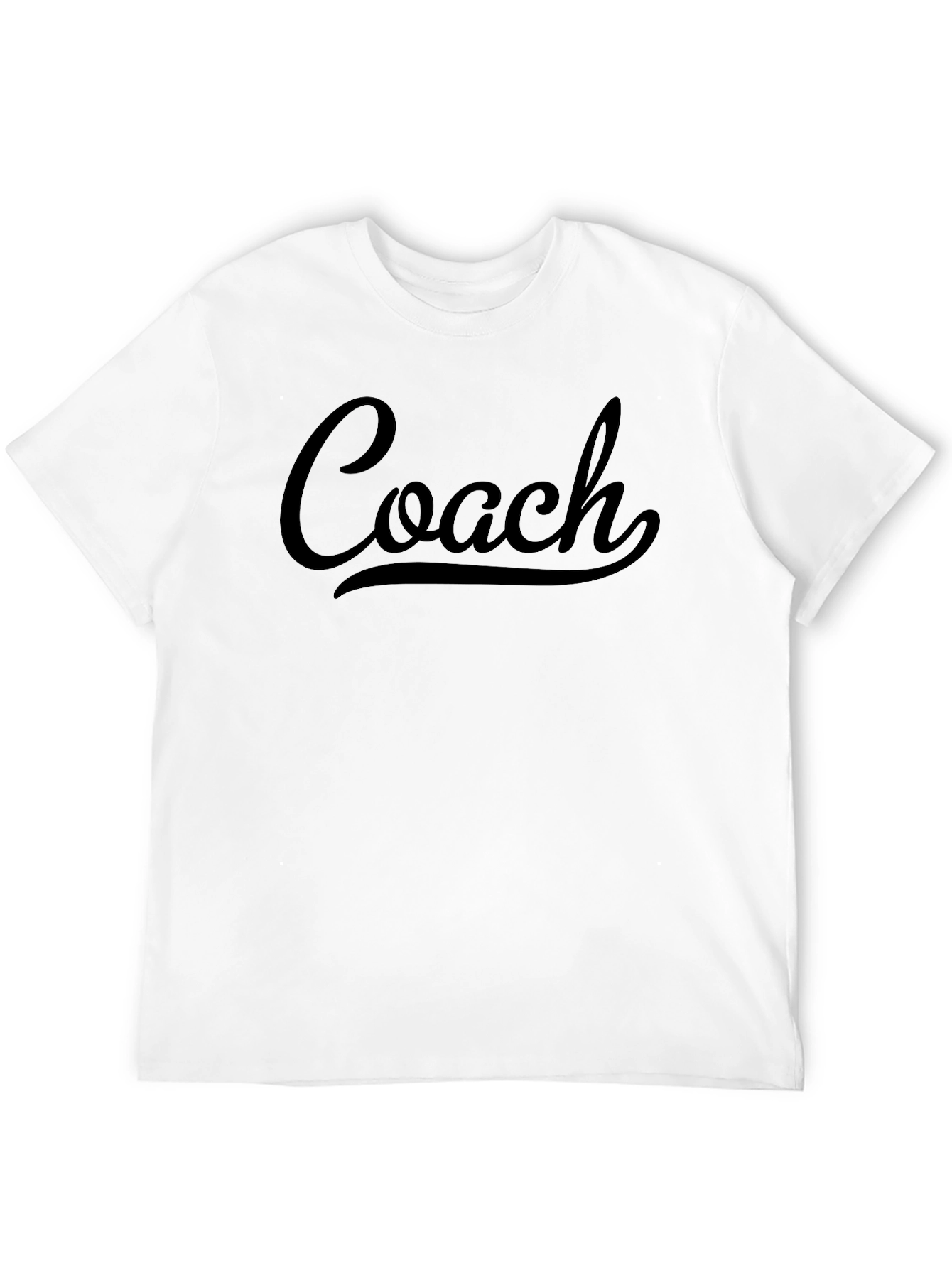 Coach Script Black T-Shirt