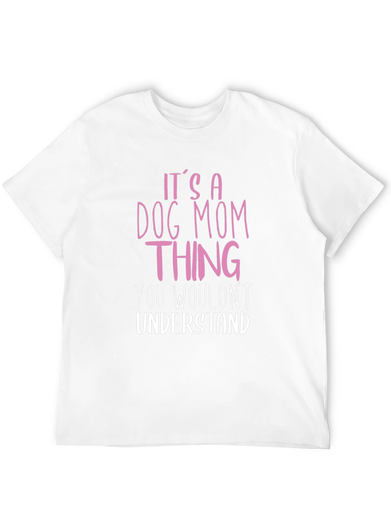 Dog Mom Thing Graphic Tee - Unisex Black T-Shirt