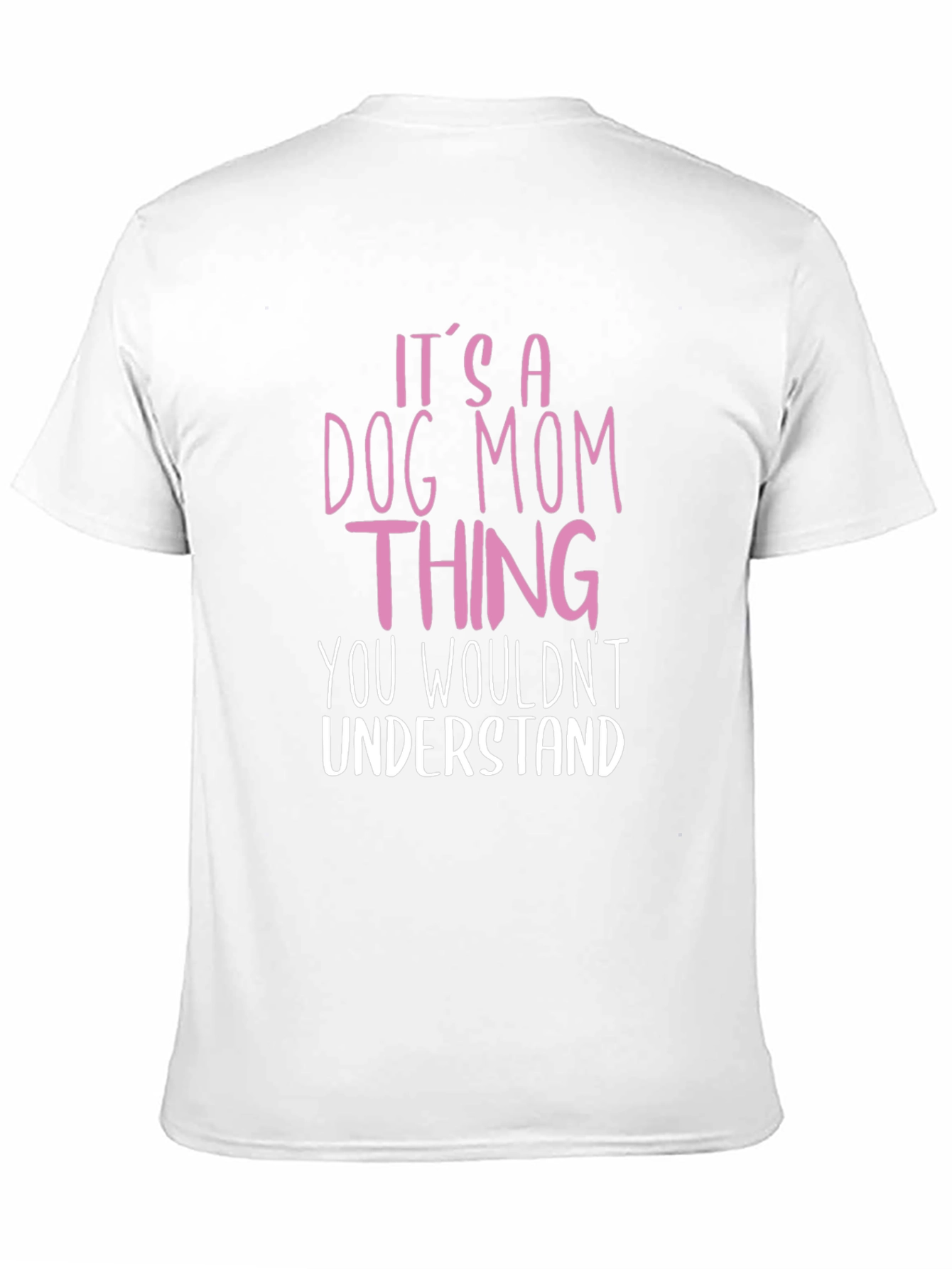Dog Mom Thing Graphic Tee - Unisex Black T-Shirt