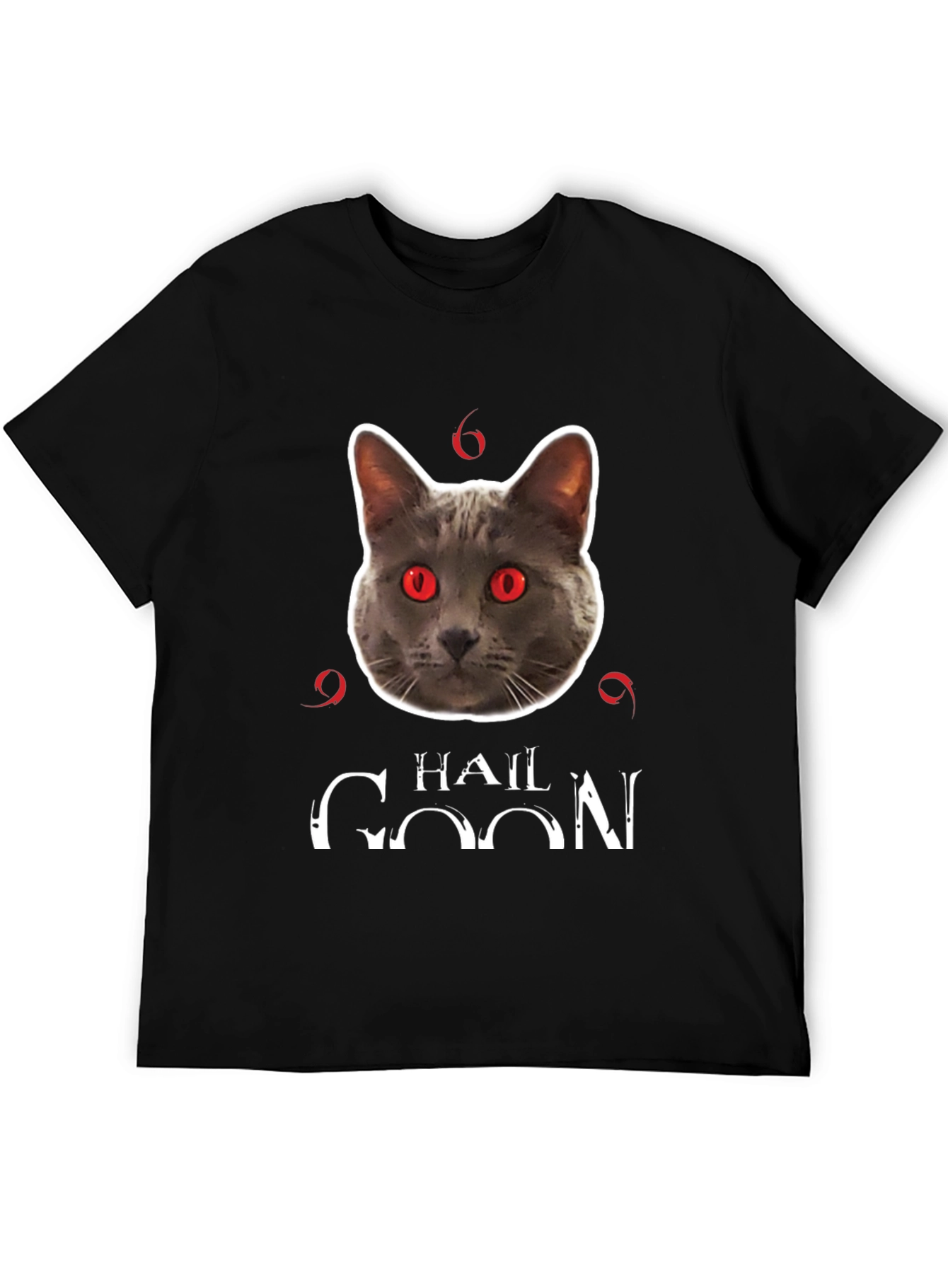 Hail Goon Cat Graphic T-Shirt