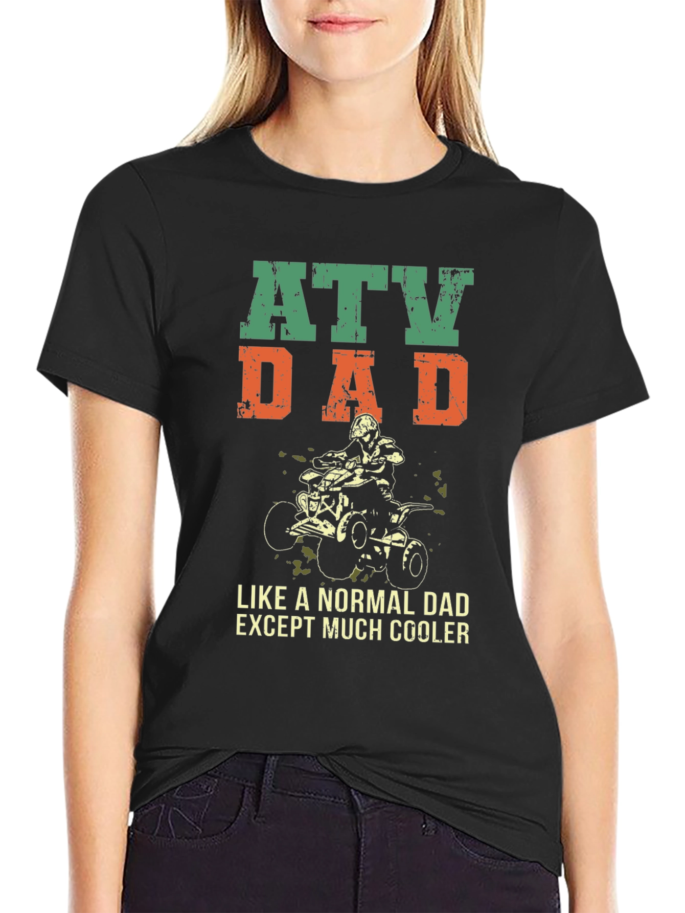 ATV Dad T-Shirt - Cool Fathers Day Gift