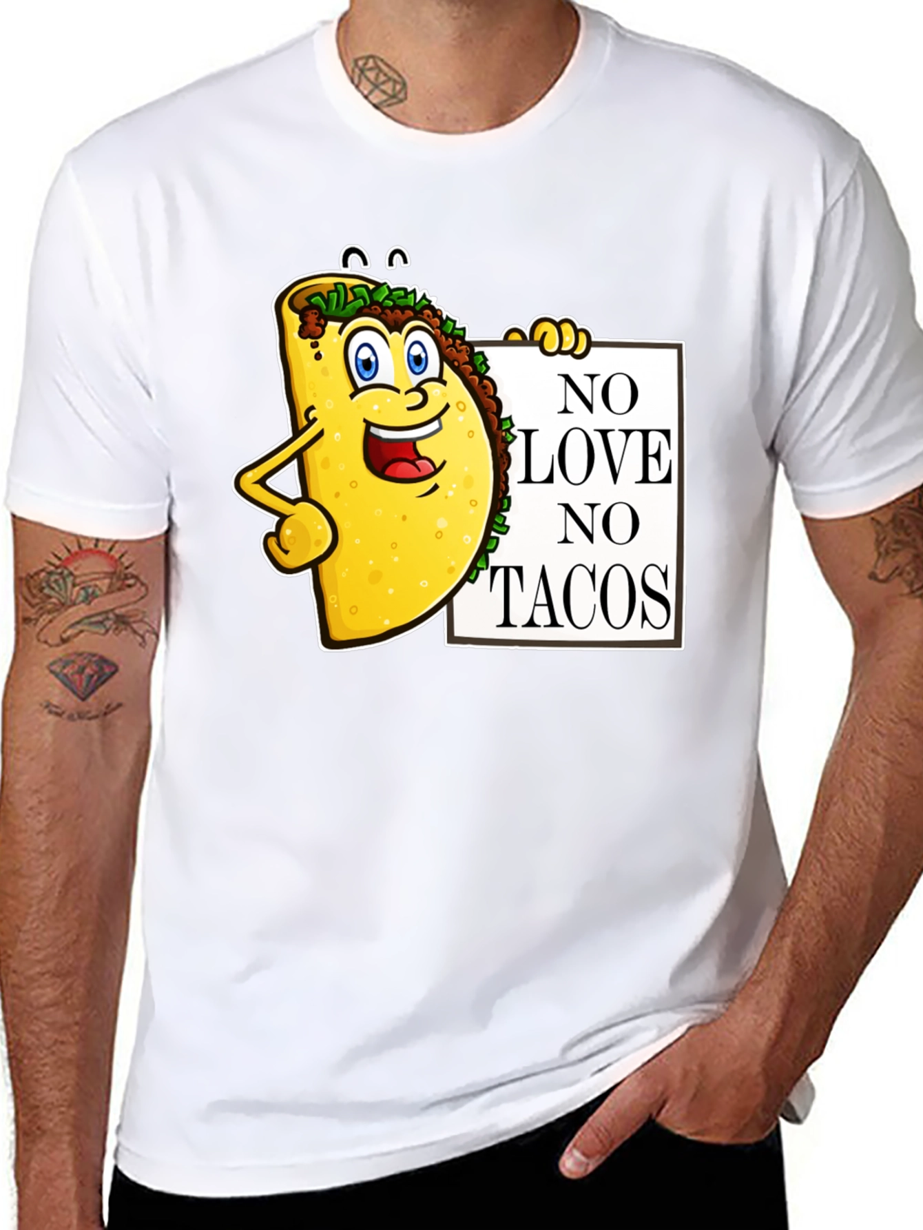 No Love No Tacos Graphic Tee
