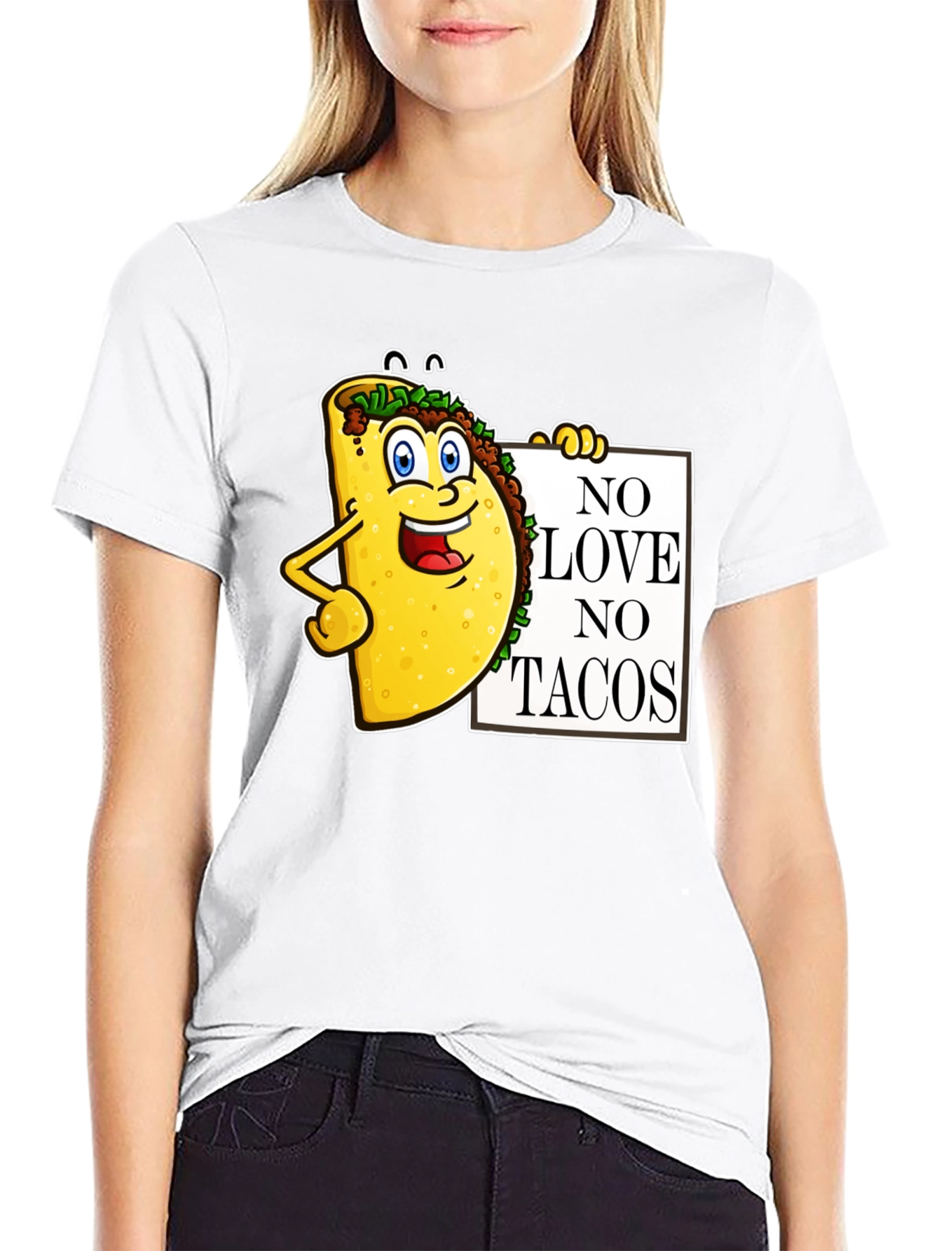 No Love No Tacos Graphic Tee