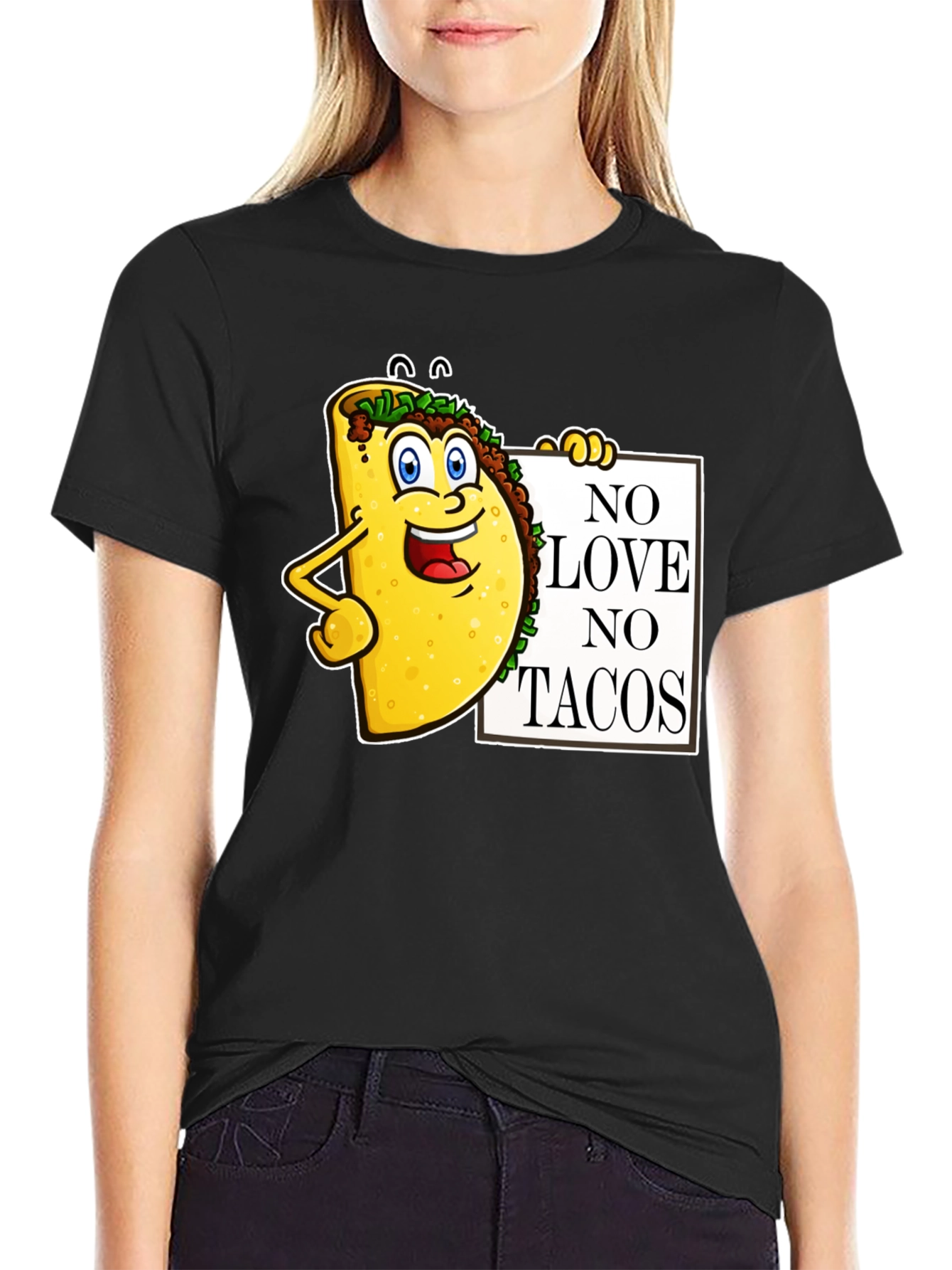 No Love No Tacos Graphic Tee