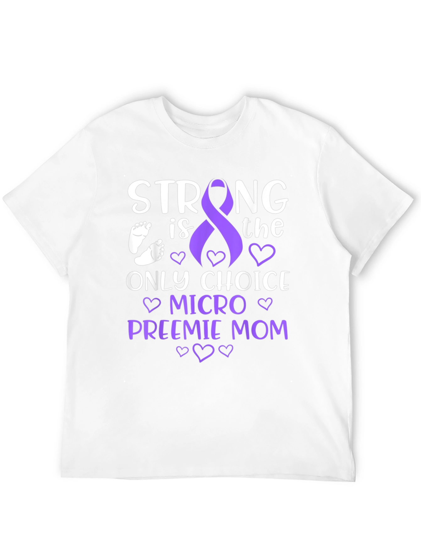 Strong Preemie Mom T-Shirt