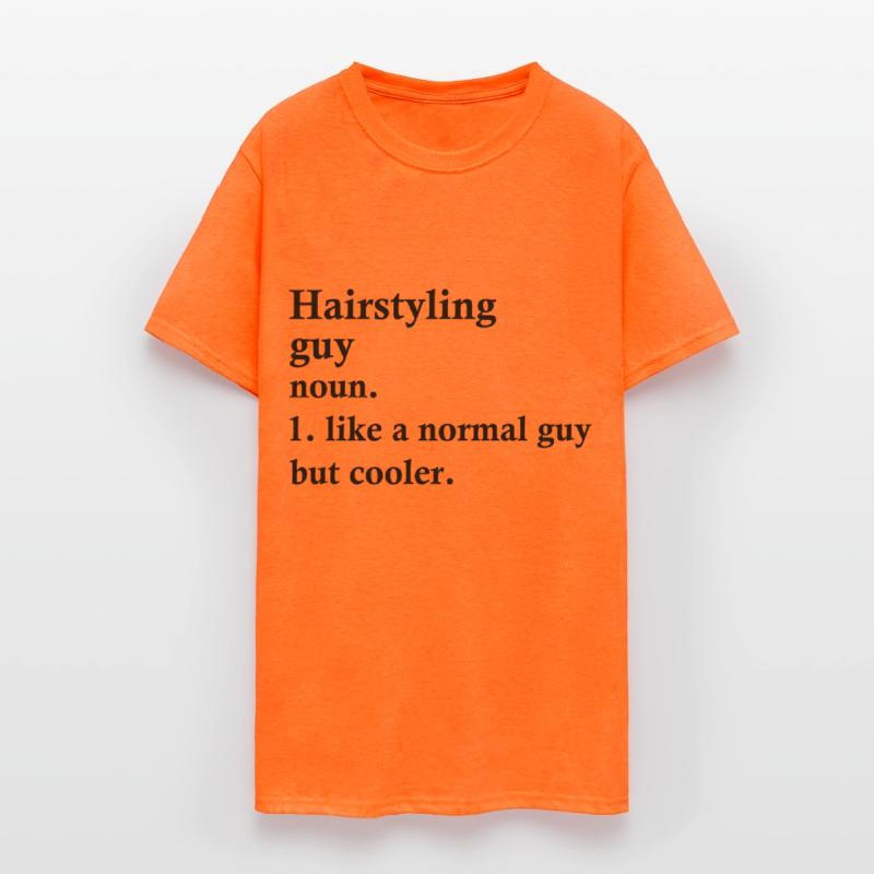 Hairstyling Guy Funny Hairstylist Definition