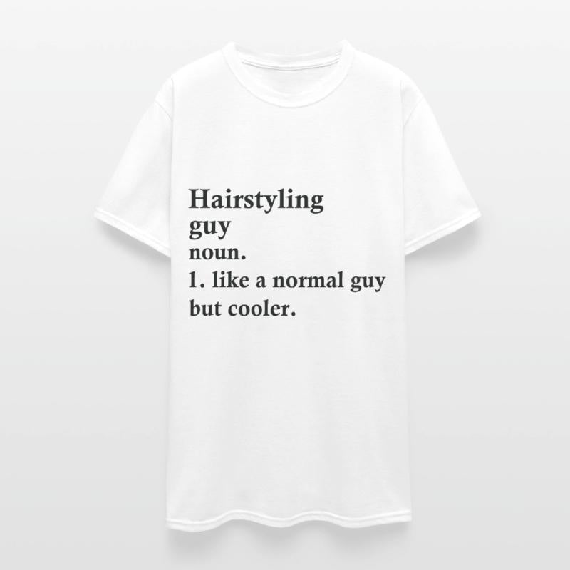 Hairstyling Guy Funny Hairstylist Definition