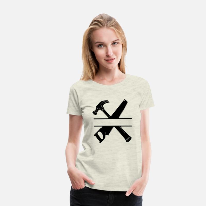 Hammer and saw crossed banner