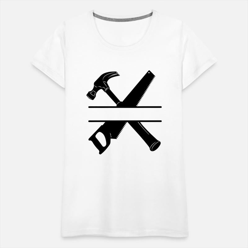 Hammer and saw crossed banner