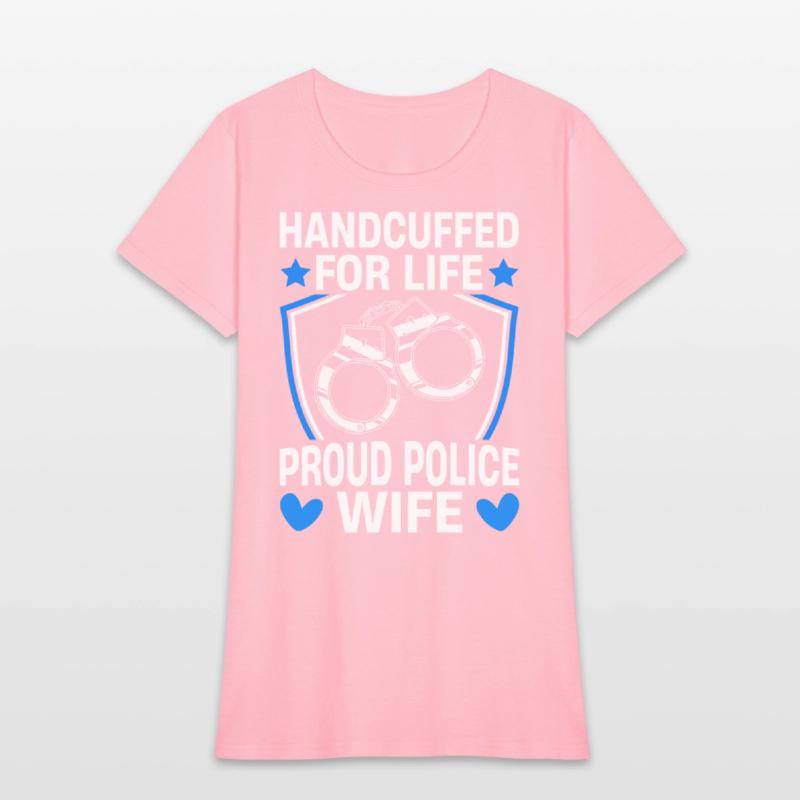 Handcuffed Life Police Wife Police Officer Law