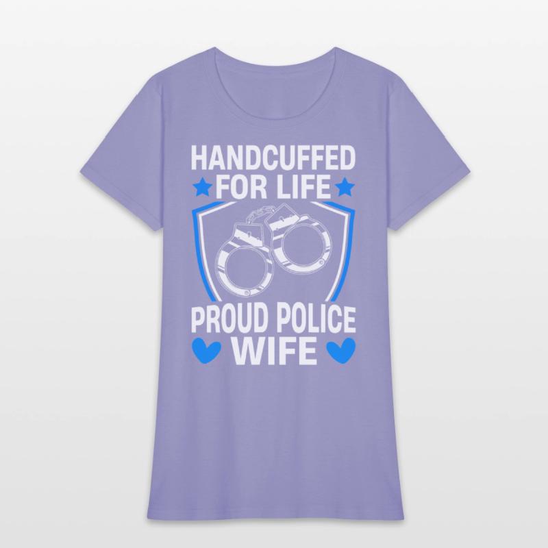 Handcuffed Life Police Wife Police Officer Law