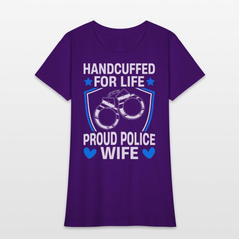Handcuffed Life Police Wife Police Officer Law