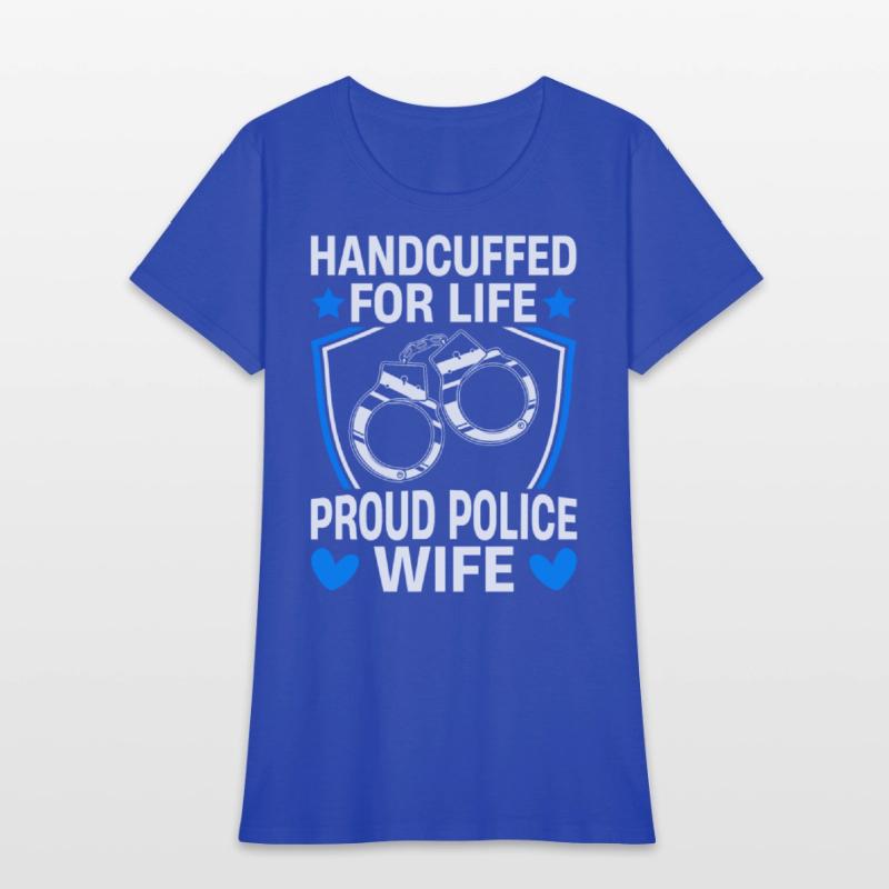 Handcuffed Life Police Wife Police Officer Law