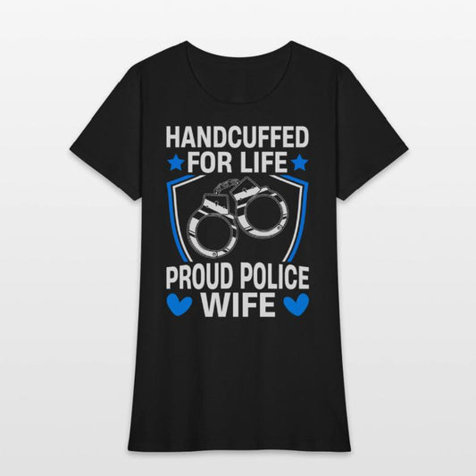 Handcuffed Life Police Wife Police Officer Law