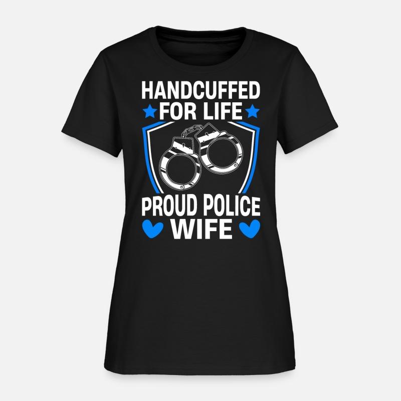 Handcuffed Life Police Wife Police Officer Law