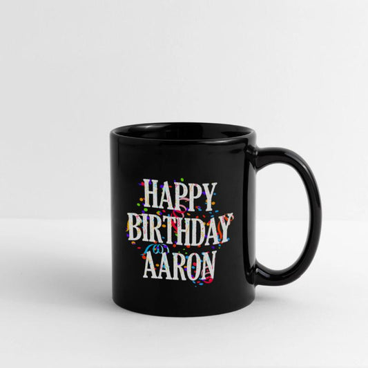 Happy Aaron First Name Colorful Bday