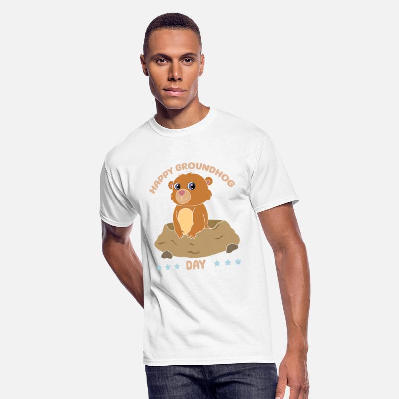 Happy Groundhog Day Cute Kawaii Groundhog