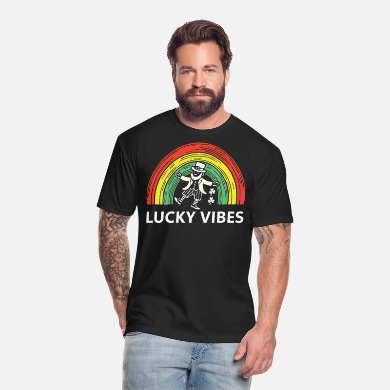 Happy Vibes St. Patrick's Day Regenbogen