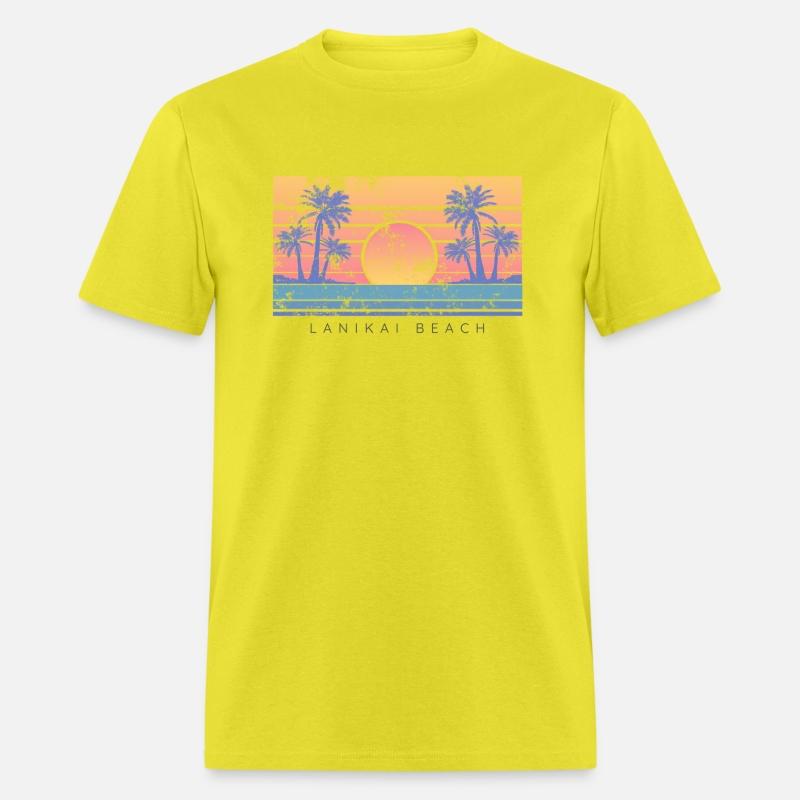 Hawaii Lanikai Beach Vibes Distressed
