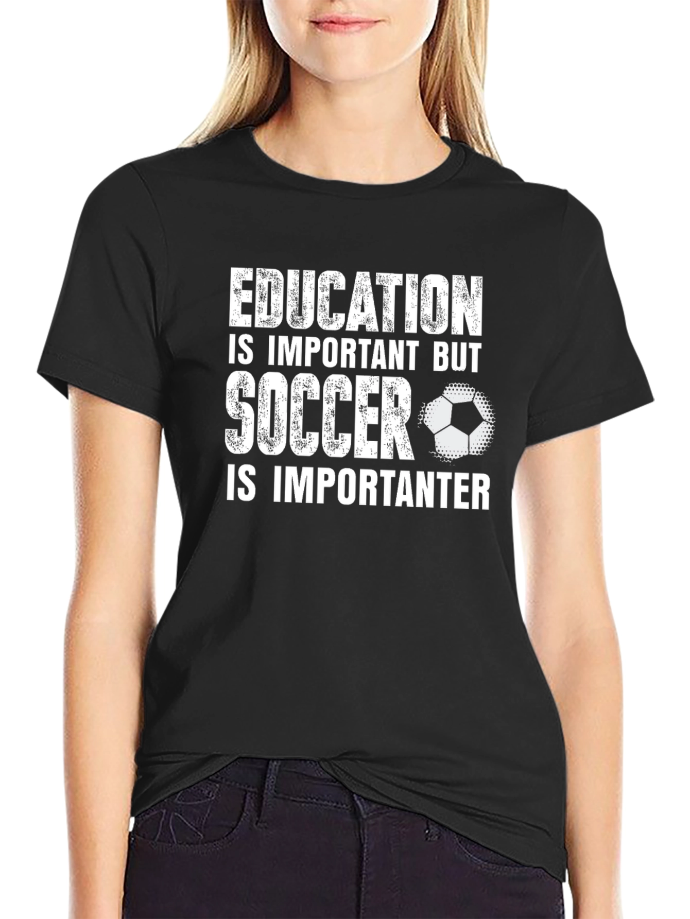 Education Important? Soccer is Importanter T-Shirt