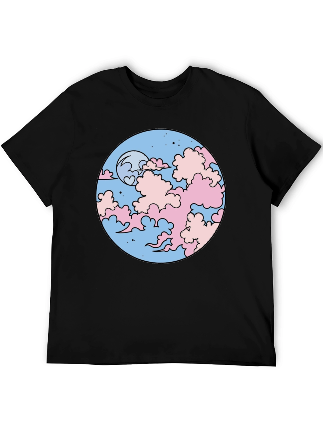 Pastel Dreamscape Graphic Tee - Stylish and Comfortable