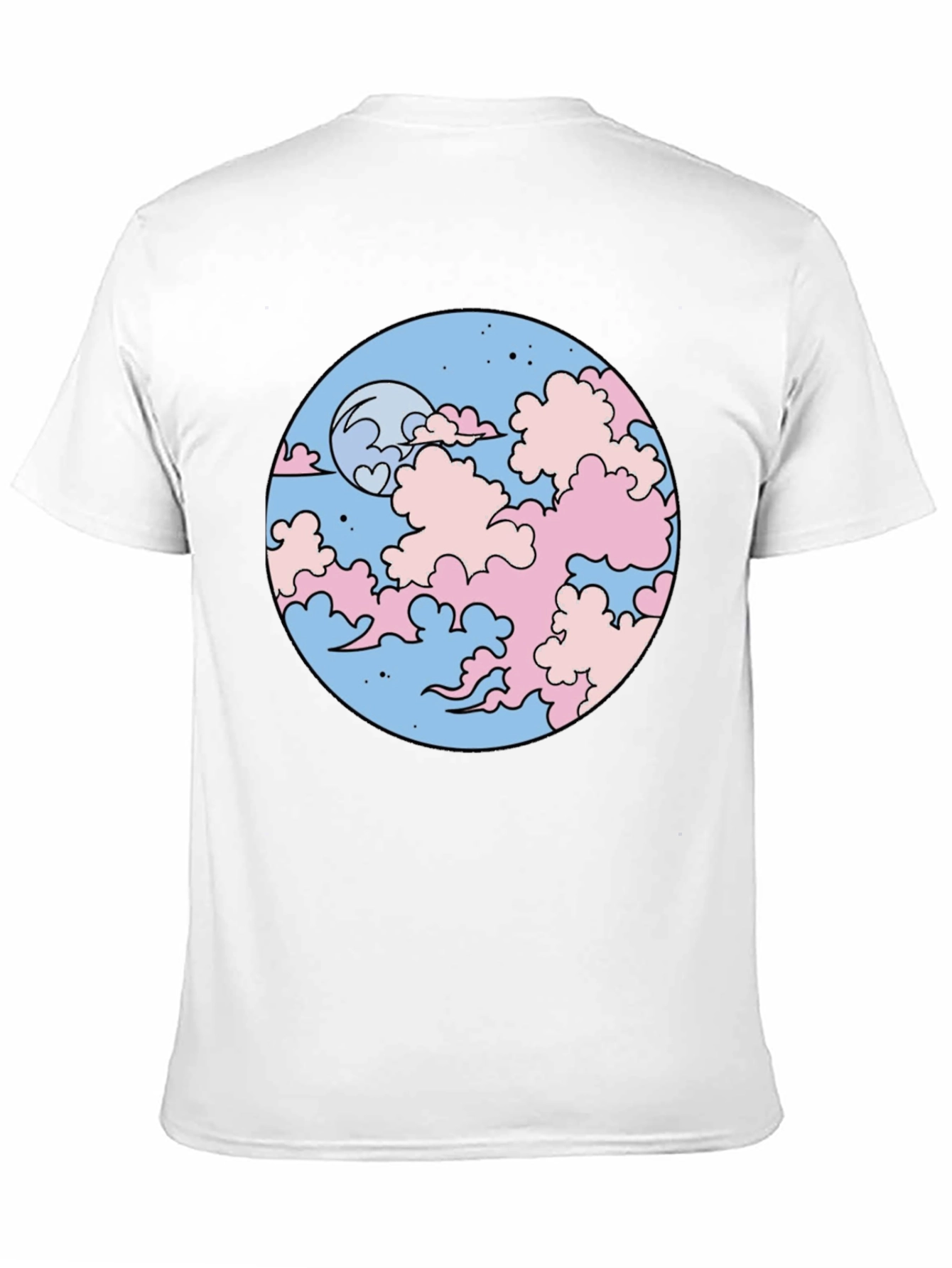 Pastel Dreamscape Graphic Tee - Stylish and Comfortable