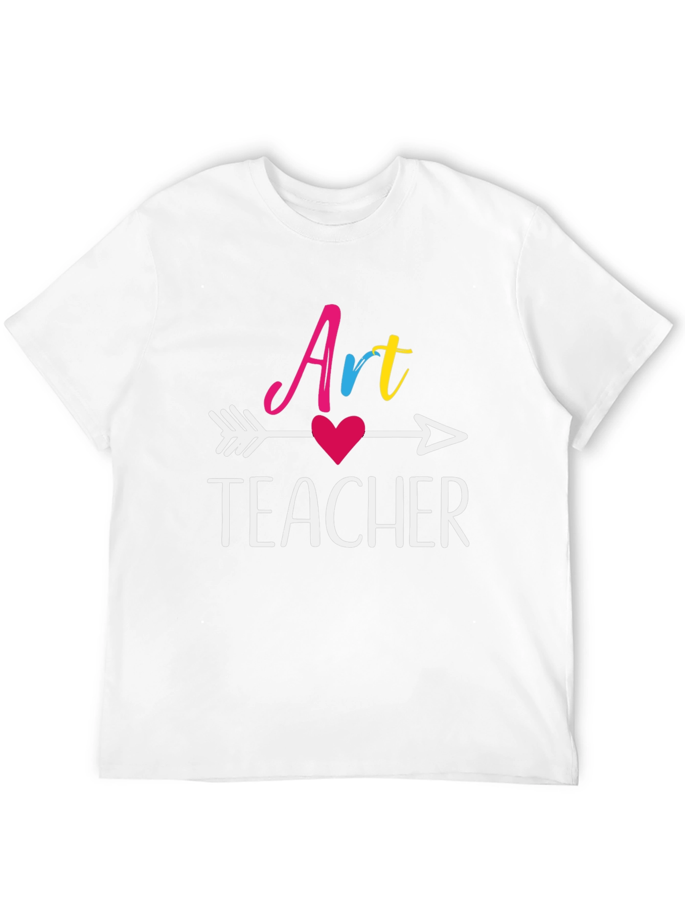 Art Teacher Arrow Heart T-Shirt