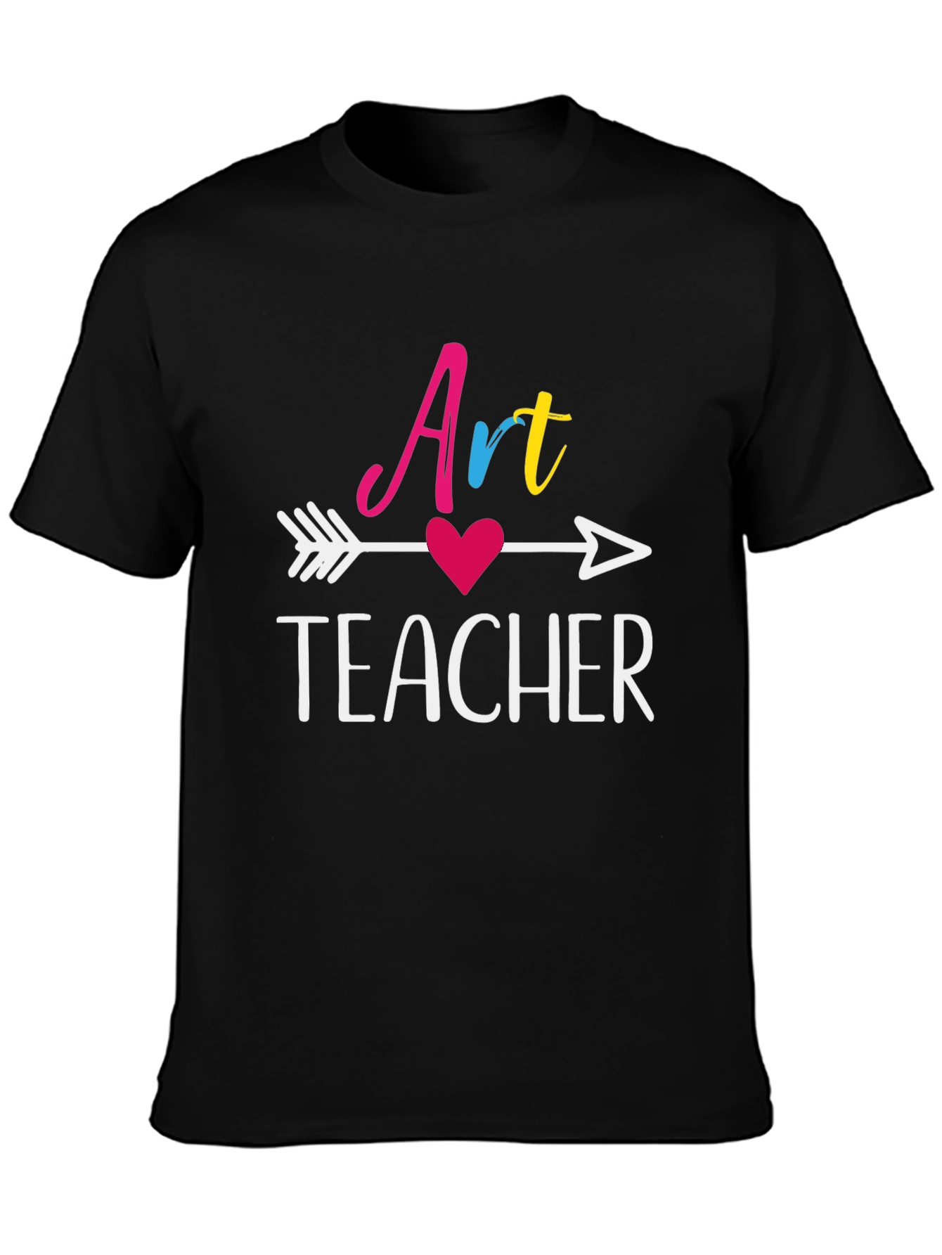 Art Teacher Arrow Heart T-Shirt