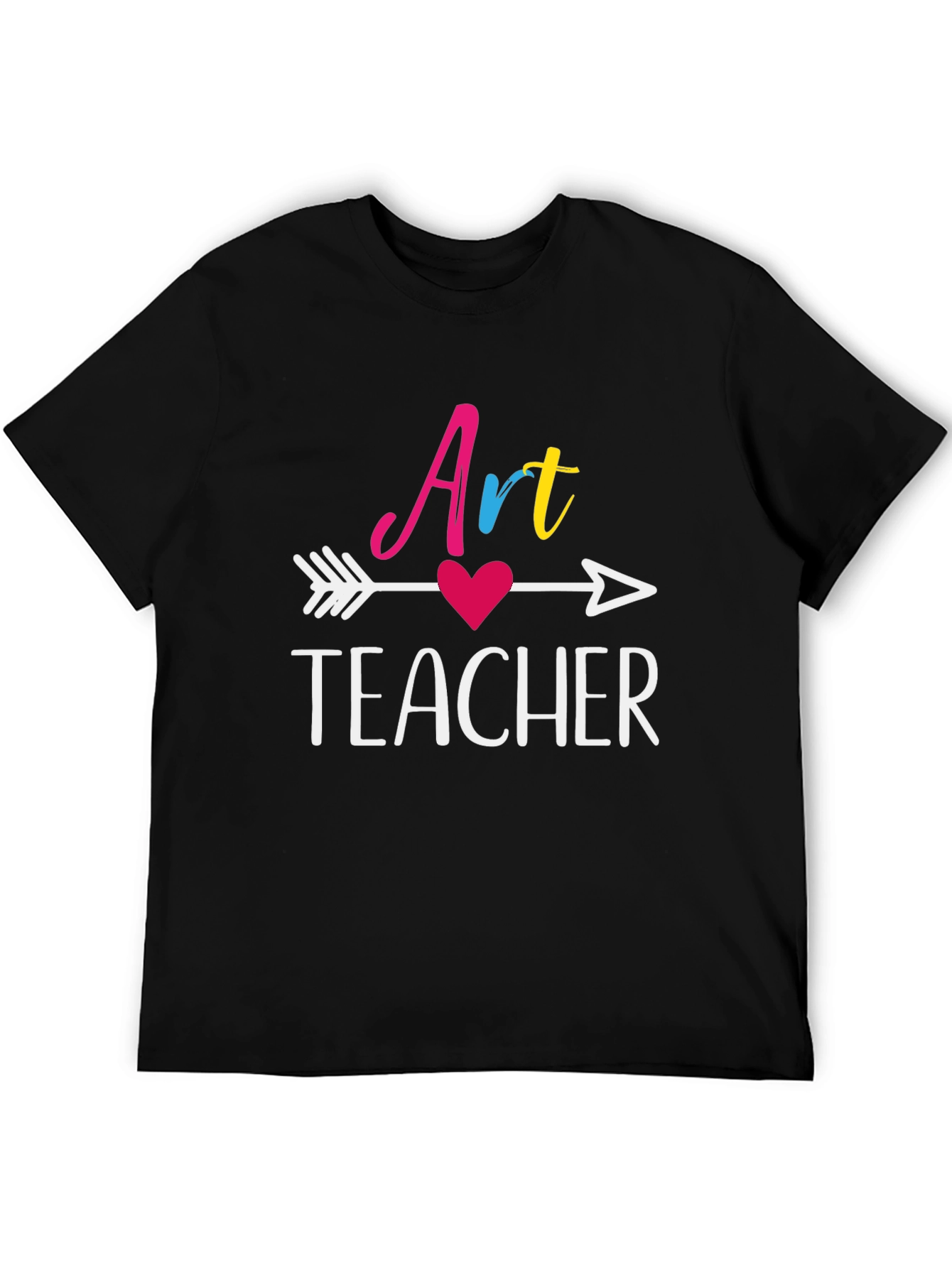 Art Teacher Arrow Heart T-Shirt