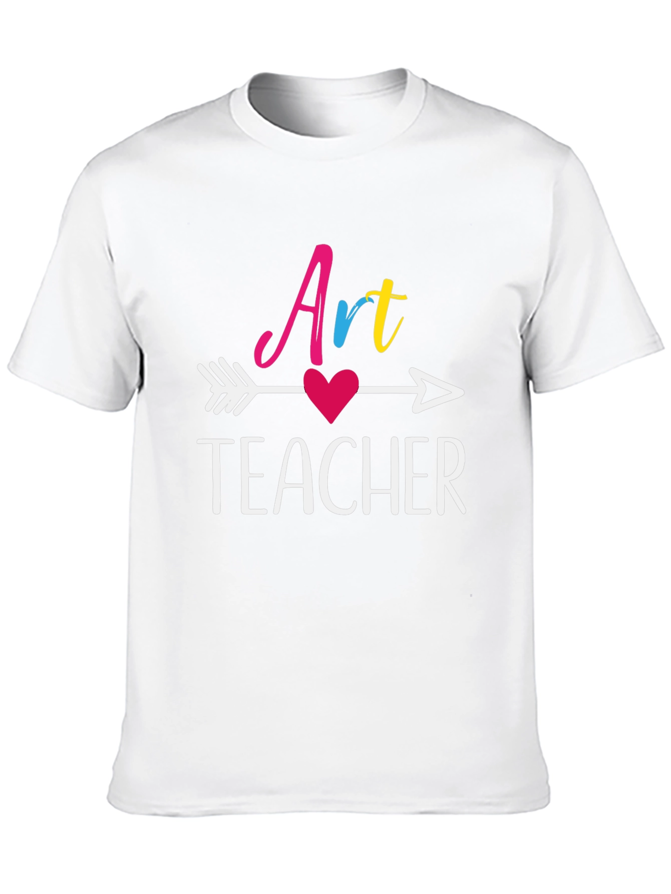 Art Teacher Arrow Heart T-Shirt