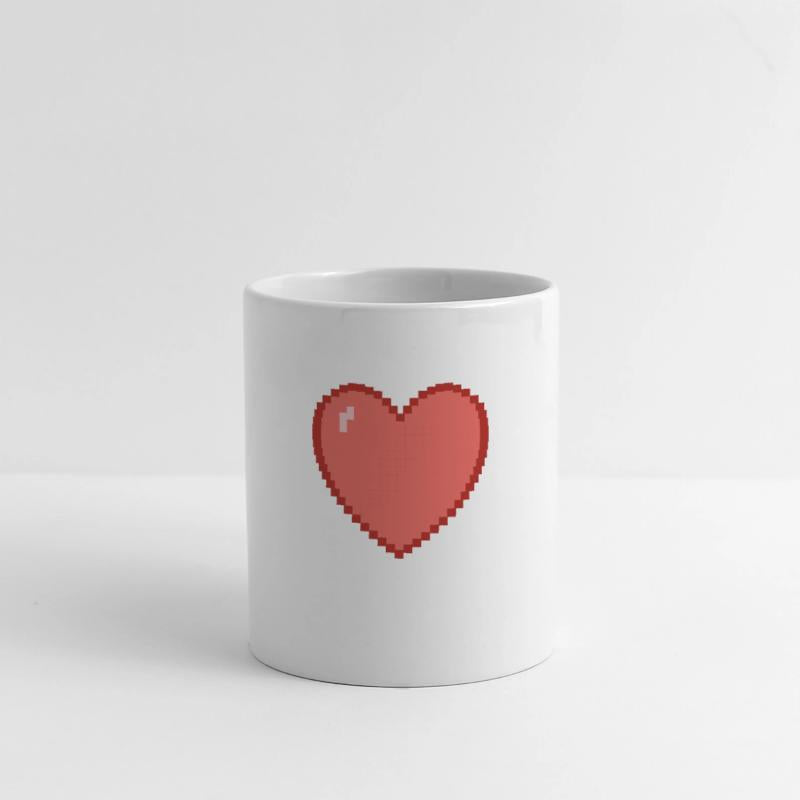 Heart heart pixel gamer gift