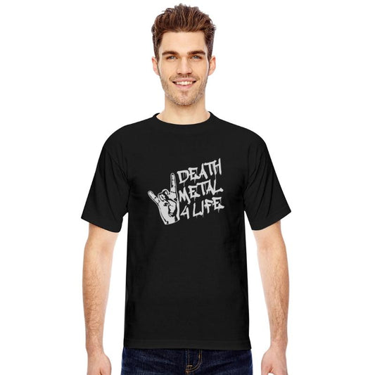 Heavy death metal 4 life hand gesture graffiti fun